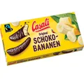 Produktbild: Casali Bananen Schaumzuckerstücke mit Schokoladenüberzug 300g
