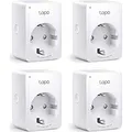 Produktbild: TP-Link Tapo P100(4-pack) Smarte WLAN-Steckdose (4er Pack) TAPOP1004PACK