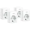 Produktbild: TP-LINK Tapo P100(4-pack) V1.2 Tapo P100(4-pack) V1.2 Bluetooth Funk-Steckdosen-Set 4teilig