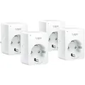 Produktbild: TP-Link Tapo P100 Mini WiFi Stoppcontact (4 Pack)