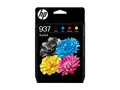 Produktbild: HP 937 - 4er-Pack - Schwarz, Cyan, Magenta, Gelb (6C400NE)
