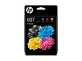 Produktbild: HP 937 - 4er-Pack - Schwarz, Cyan, Magenta, Gelb