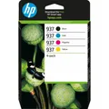 Produktbild: HP 937 4er-Pack CMYK Original Druckerpatrone Original Schwarz Cyan Magenta Gelb