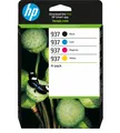 Produktbild: HP 937 4er-Pack CMYK Original Druckerpatrone Schwarz, Cyan, Magenta, Gelb