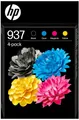 Produktbild: HP 937 6C400NE schwarz, cyan, magenta, gelb Druckerpatronen, 4er-Set CMYK