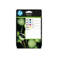 Produktbild: HP 937 4er-Pack Schwarz Cyan Magenta Gelb original Tintenpatrone