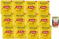Produktbild: Italian Gourmet Bundle 12x Protein Pasta Penne Rigate 400g + Italian Gourmet Polpa GRATIS – High Protein Nudeln Eiweiß Pasta 20g Protein pro 100g Fitness Pasta Sport Ernährung Penne Rigate