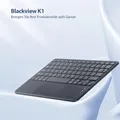 Produktbild: Blackview K1 Bluetooth Tastatur kabellos Keyboard für PC Tablet QWERTY Layout