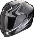 Produktbild: Scorpion EXO-520 Evo Air Terra, Integralhelm - Schwarz/Silber/Weiß - M 172-449-332-04