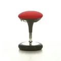 Produktbild: SP Topstar Wellnessstuhl / Hocker SITNESS 20 Stoff rot Chrom