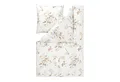 Produktbild: Estella Bettwäsche Jersey Leoni 155x220 + Kissen 80x80 Floral multicolor, Baumwolle, 2 teilig, Jersey bettwäsche 155x220 baumwolle sale warm baumwolle bettwäsche