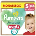 Produktbild: Pampers Harmonie Pants Gr.5 Junior 12-17kg Windeln, 144 Stück, Monatsbox