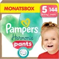 Produktbild: Pampers Windeln Harmonie Pants, Größe 5, 12-17 kg, Sanfter Hautschutz, 144 Stück