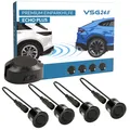 Produktbild: VSG24 Premium Einparkhilfe hinten zum nachrüsten am Auto PDC Parksensoren hin...