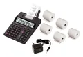 Produktbild: Casio® druckender Tischrechner Set HR-150RCE, + Netzteil und 5 Additionsrollen