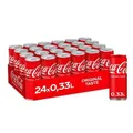 Produktbild: Coca Cola Dose koffeinhaltiges Erfrischungsgetränk 330ml 24er Pack Palette
