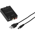 Produktbild: Vivanco 46143 Digital-Audio-Konverter, analog, RCA, 10 kOhm, USB A, 5 V