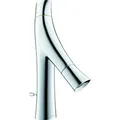Produktbild: hansgrohe AXOR Starck Organic 2-Griff-Waschtischmischer 80, Zugstangen-Ablaufgarnitur, 12010000, Farbe: Chrom