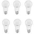 Produktbild: 6er Pack OSRAM LED BASE E27 Glühlampe matt wie 60W neutralweiß