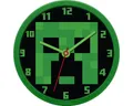 Produktbild: Minecraft Wanduhr Minecraft analoge Wanduhr mit 25cm Durchmesser Stilvolle Zeitmessung