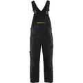 Produktbild: Arbeitslatzhose Mit Stretch-trägern 2695 - Schwarz/neongelb 38c