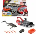 Produktbild: Jurassic World Dominion MOSASAUR & Rescue Boat Playset JGG61 NEW
