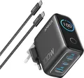 Produktbild: Anker 100W 3-Port Ladegerät mit USB-C Kabel, schwarz B121BGZ1