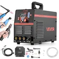 Produktbild: VEVOR Schweißgerät 3-in-1 Kombi, Schneiden/WIG/MMA, 50-A-Plasmaschneider & 200-A-WIG-Elektrodenschweißgerät, LED-Digitalanzeige mit 2T/4T/PA/PT-Funktion für Heimwerkerarbeiten & Werkstätten