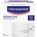 Produktbild: HANSAPLAST Sensitive Pflaster 8 cmx5 m Rolle 1 St
