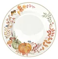 Produktbild: Speiseteller HARVEST Herbst D. 26,5cm weiß orange Porzellan Easy Life