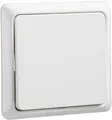 Produktbild: Elso 241604 Universalschalter 10A, Renovierung komplett Steckklemme, reinweiß