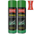 Produktbild: 2x Ballistol Gunex 22250 Spezial-Waffenöl Kriechöl Waffenpflege Spray 400ml