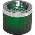 Produktbild: APS Aschenbecher Windaschenbecher, 00562, aus Glas, Tischascher, 8cm Höhe, 9,5cm Durchmesser, grün