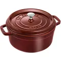 Produktbild: Staub La Cocotte Cocotte 24 cm, rund, Grenadine-Rot, Gusseisen