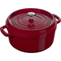 Produktbild: Staub Bräter 24 cm rund Grenadine