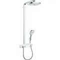 Produktbild: hansgrohe Raindance Select E Showerpipe 300 2jet mit ShowerTablet Select 300, 27126400, Farbe: Chrom / Weiß