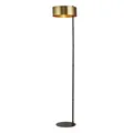 Produktbild: Stehleuchte Stehlampe klein 149 cm E27 in Gold Schwarz Metall Modern Wohnzimmer