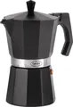 Produktbild: Camp4 Kaffeebereiter Espressokocher NERO 6 Tassen 350 ml Aluminium schwarz 92223