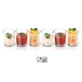 Produktbild: alpina Dessertgläser 6er Set - Kleine Gläser - Schnapsgläser - Glas