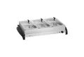 Produktbild: Royal Catering Warmhalteplatte Buffetwärmer 3 x 2L GN3 Behälter Heizplatte Wärmeplatte Speisenwärmer