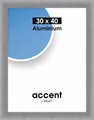 Produktbild: Bilderrahmen LARGO LB 30x40 cm silber Fotorahmen