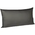 Produktbild: fleuresse Kissenbezug Jersey 40 x 80 cm Grau Anthrazit