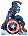 Produktbild: Avengers Pappaufsteller (Stand Up) - Captain America Comic Version New Design (1