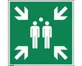 Produktbild: Soennecken Hinweisschild Hinweisschild Sammelstelle ISO 7010 400x400mm PVC