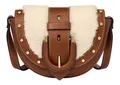 Produktbild: FOSSIL Harwell Flap Crossbody S Umhängetasche Tasche Natural creme braun Neu