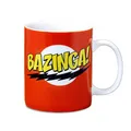 Produktbild: Logoshirt® TBBT I Bazinga I The Big Bang Theory I Porzellan Tasse Kaffeebecher, 300 ml I in farbiger Geschenkverpackung I Lizenziertes Original Design