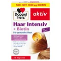Produktbild: Doppelherz Haarvitamine mit Biotin für kräftiges Haar und gesunden Wachstum - 30 Kapseln Nahrungsergänzung