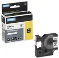 Produktbild: Dymo Dymo Rhino-Schriftband, IND-Vinyl, 12mmx3,5m, schwarz auf weiß (18488)