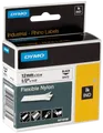Produktbild: DYMO IND 18488 - DYMO IND Nylon, 12mm, schwarz/weiß