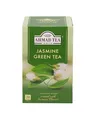 Produktbild: Ahmad Tea - Jasmine Romance - Grüner Jasmintee mit echten Jasminblüten - Einzeln Verpackte, Aromaversiegelte Teebeutel mit 2g Tee pro Portion - 6 x 20 Teebeutel mit Band